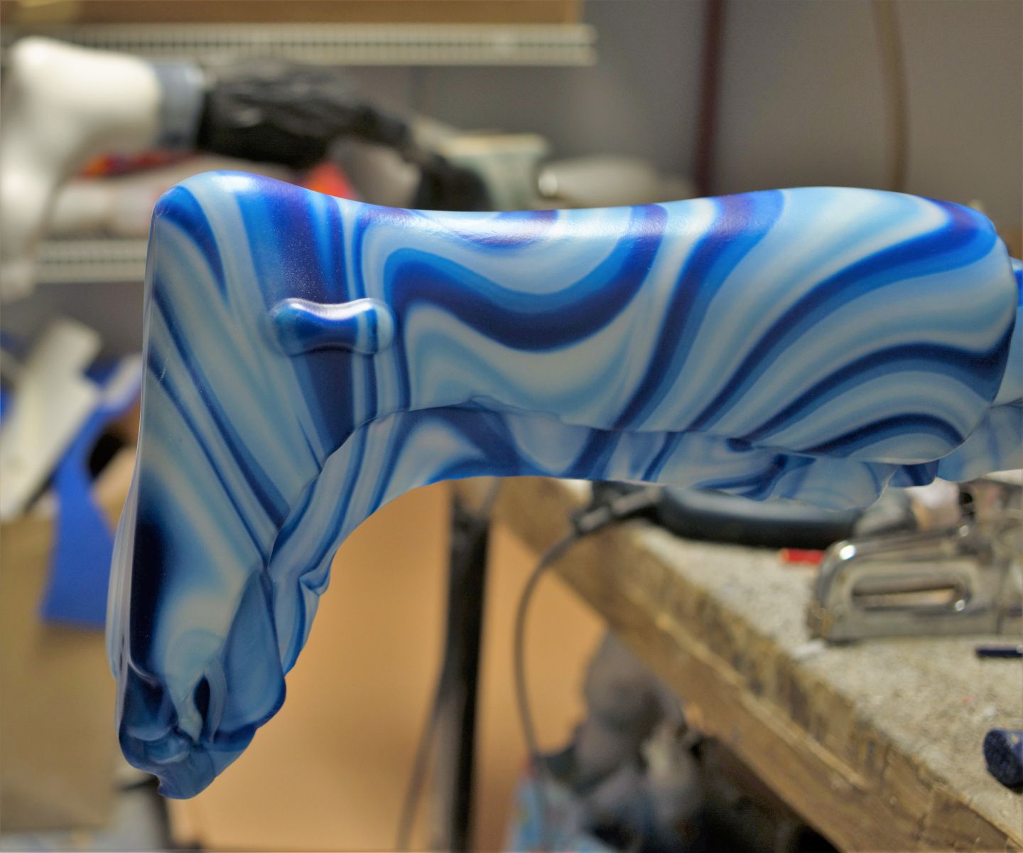 This Is A Photo Of A Custom Designed Prosthetic Limb.