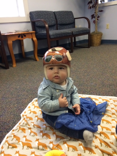 This Is A Photo Of A Custom Cranial Remodeling Helmet.